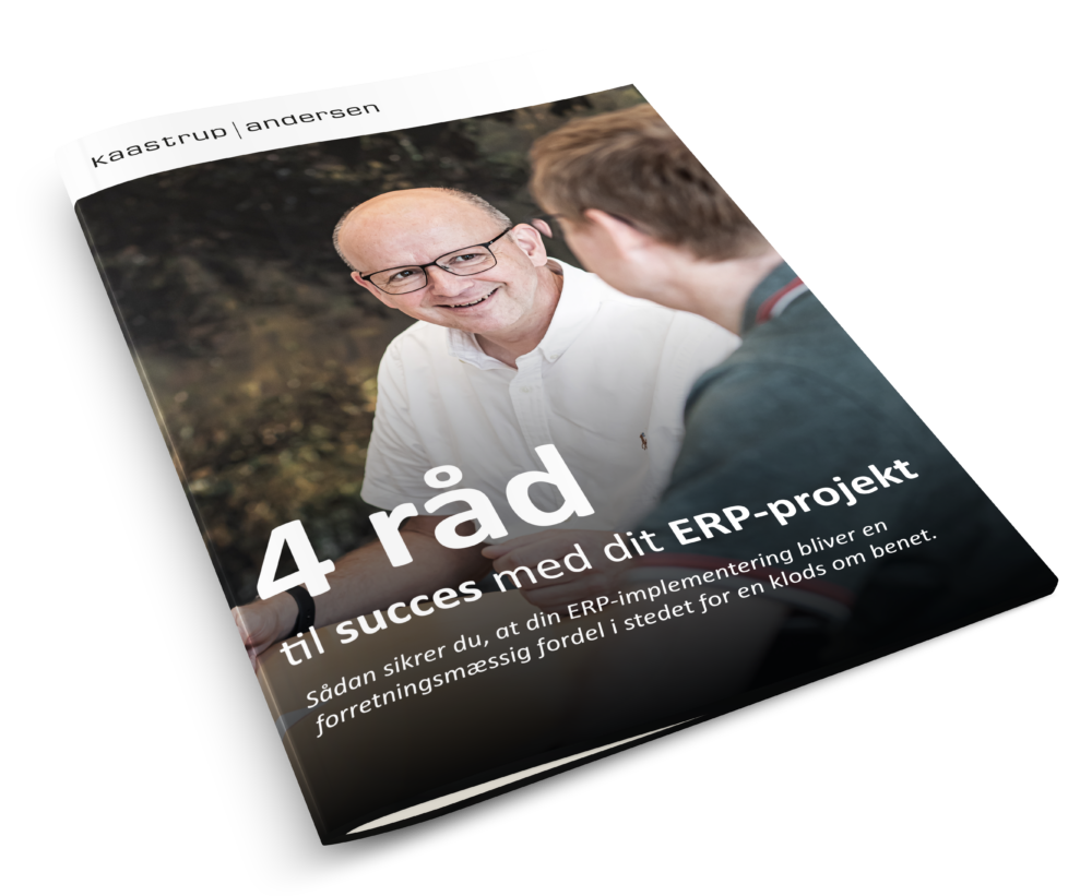 4 råd til succes med dit ERP-projekt
